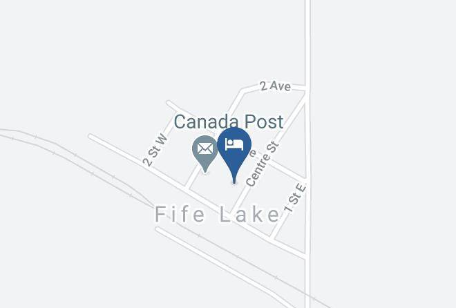 Fife Lake Hotel Map