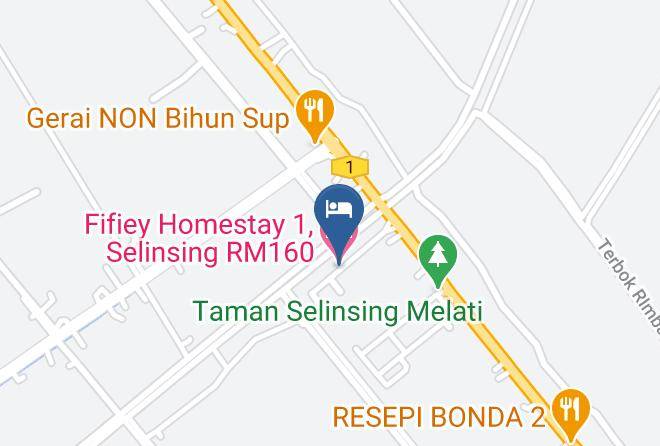 Kerian District - Fifiey Homestay 1 Selinsing Rm160 Maps