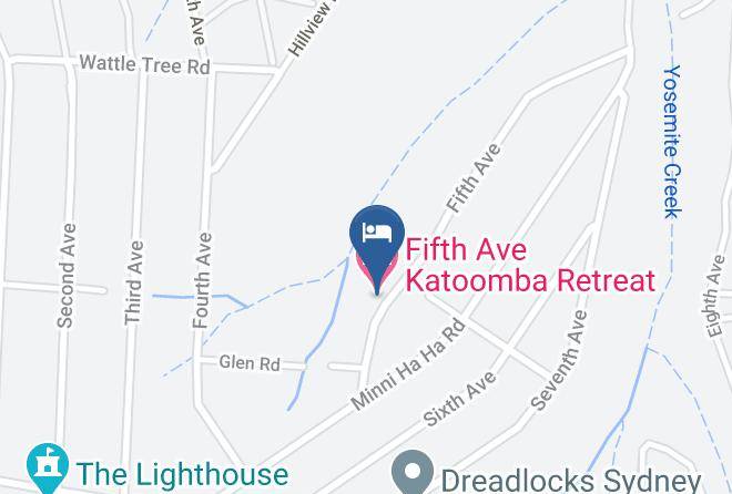 Blue Mountains - Fifth Ave Katoomba Retreat Maps