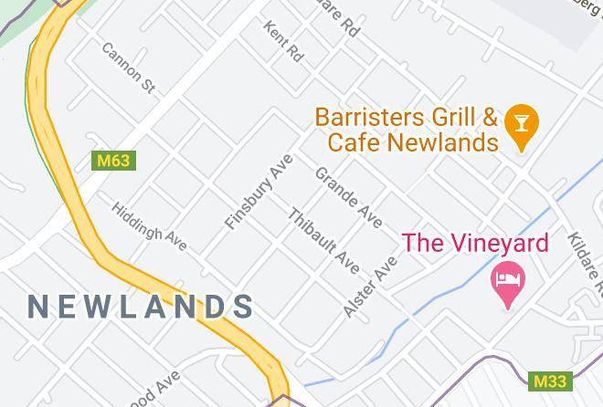 City Of Cape Town - Fig Tree B And B Maps