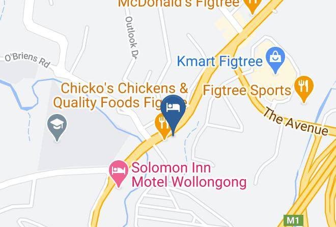 Wollongong - Figtree Hotel Maps
