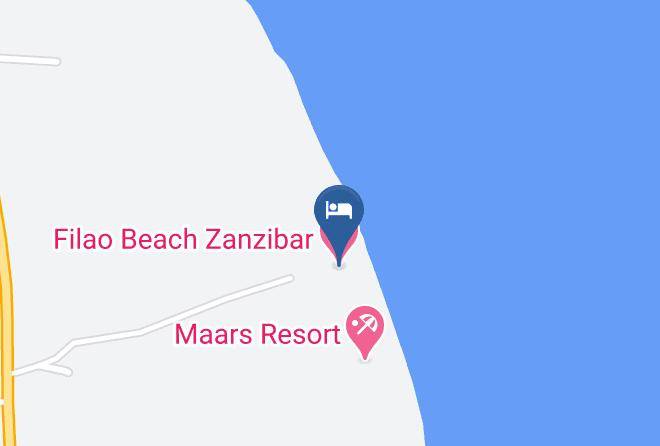 Central - Filao Beach Zanzibar Maps