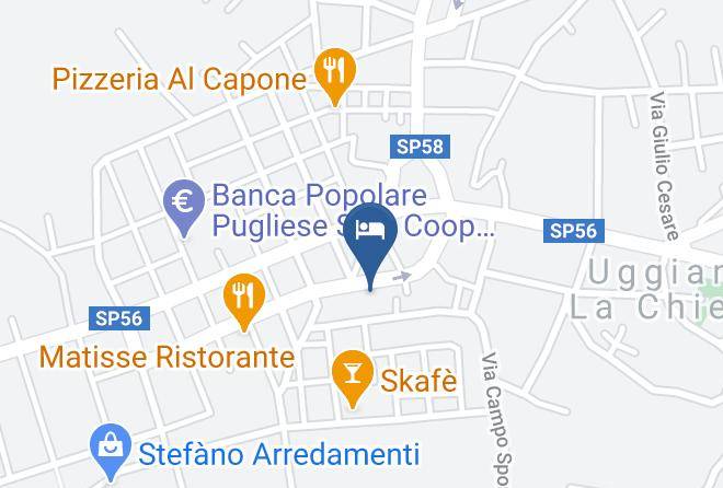 Lecce - Filigus B&b Maps
