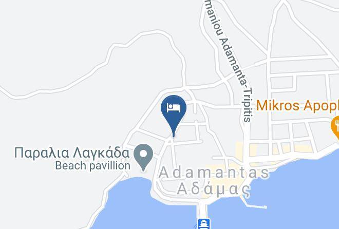 Anna & Filippos Rooms & Studios Karte - Southern Aegean - Milos