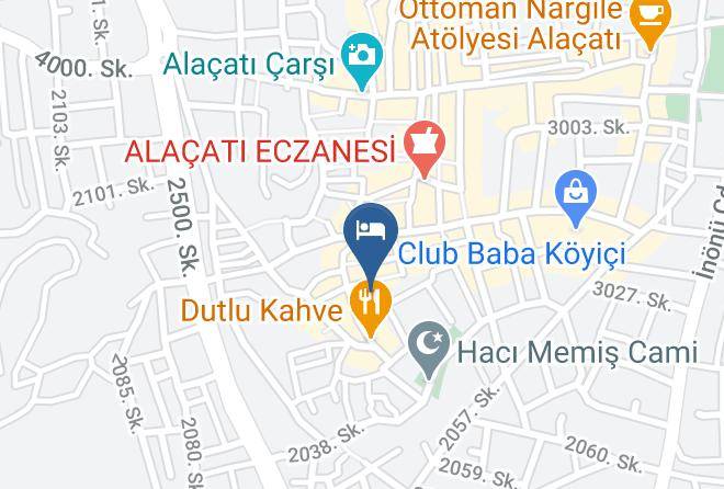 Cesme - Filizce Konuk Evi Butik Otel Maps