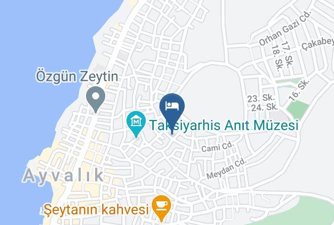 Ayvalik - Tarihi Gulsun Hanim Konagi Maps