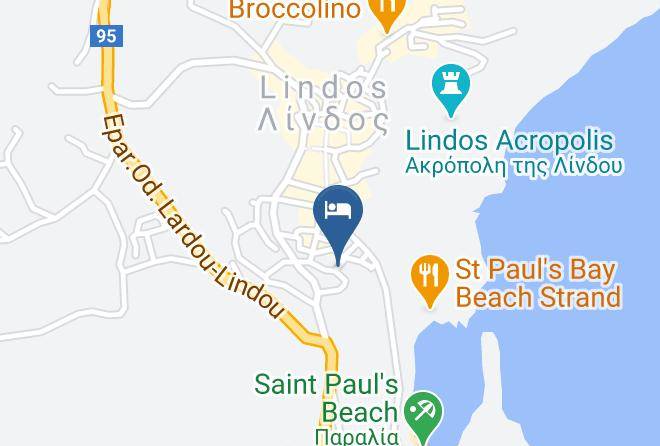 Dodecanese - F Charm Hotel Maps