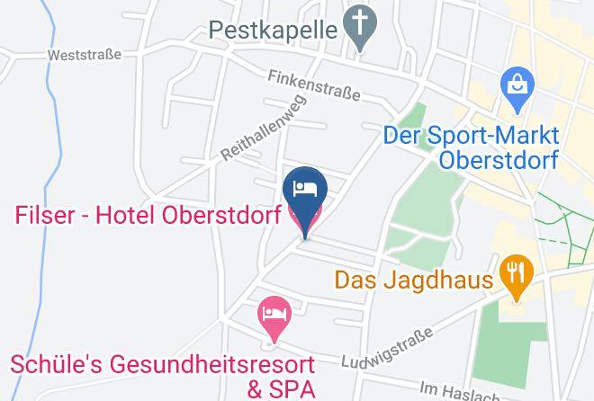 Filser Hotel Oberstdorf Map