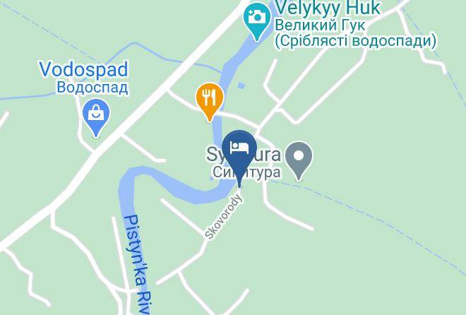 Kosiv Raion - Filvarok Nad Hukom Maps