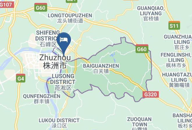 Zhuzhou - Financial Hotel Maps