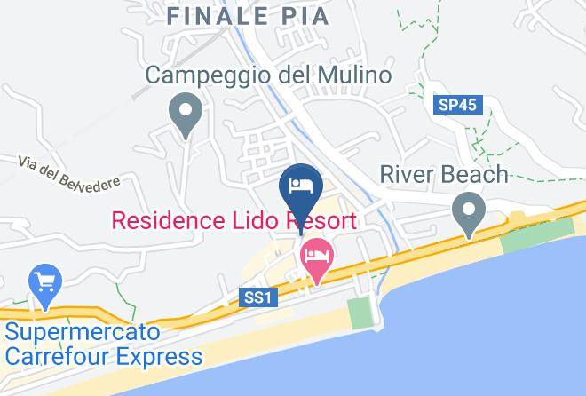 Savona - Finarin B&b Maps