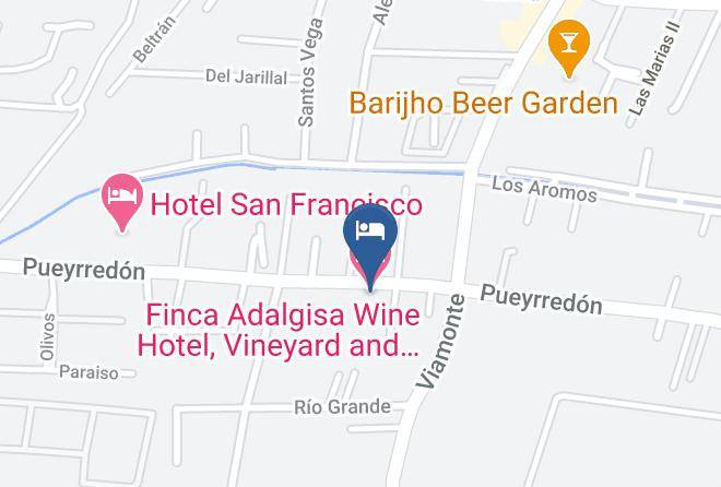 Lujan De Cuyo - Finca Adalgisa Wine Hotel Vineyard And Winery Maps