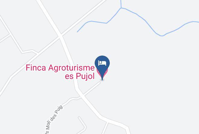 Baleares - Finca Agroturismo Es Pujol Maps
