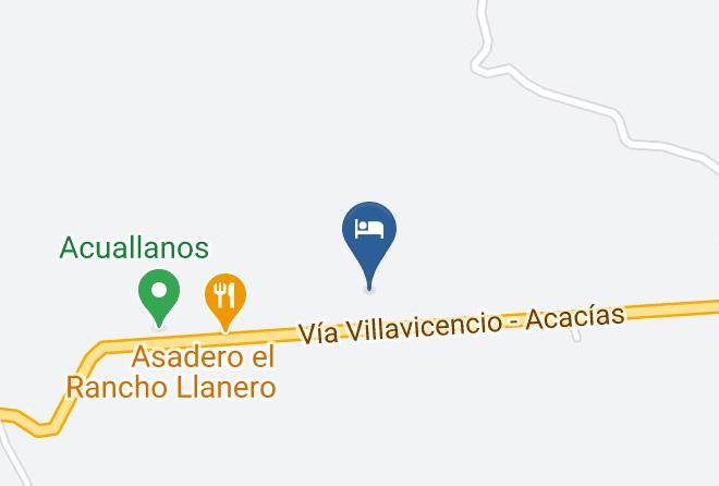 Finca Aguas Claras Map