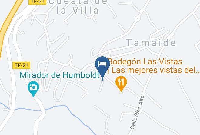 Santa Cruz De Tenerife - Finca Alibaba Maps