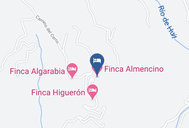 Malaga - Finca Almencino Maps