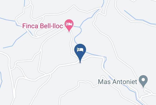 Girona - Finca Bell Lloc Entrevinas Maps