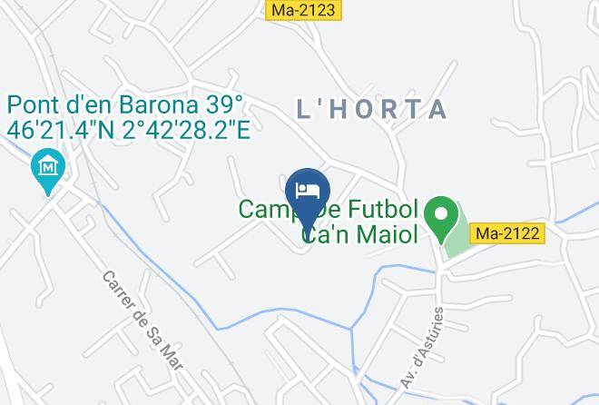 Baleares - Finca Ca's Curial Maps