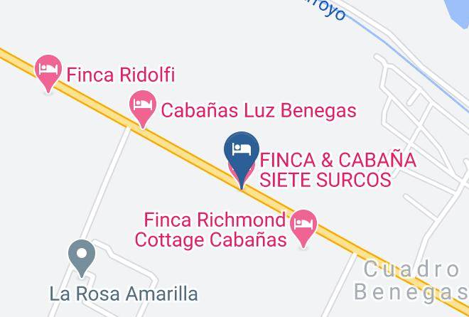 San Rafael - Finca & Cabana Siete Surcos Maps
