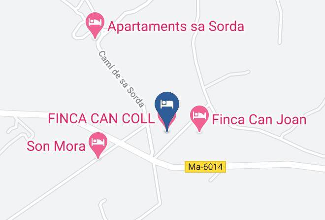 Baleares - Finca Can Coll Maps