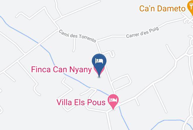 Baleares - Finca Can Nyany Maps