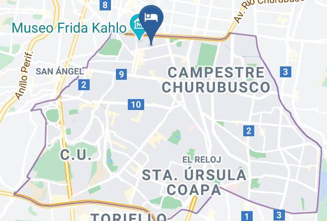 Coyoacan - Finca Coyoacan Maps