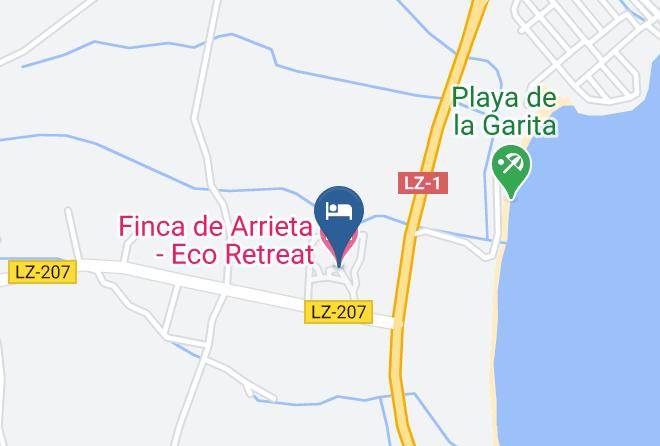 Las Palmas - Finca De Arrieta Eco Retreat Maps