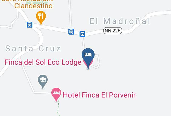 Altagracia - Finca Del Sol Eco Lodge Maps