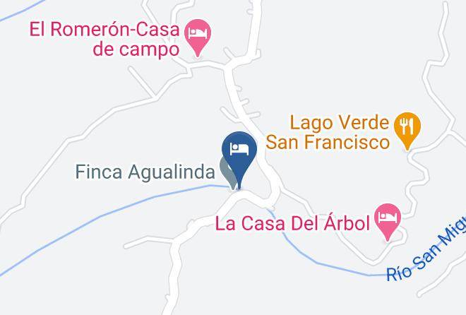 San Francisco - Finca Ecologica&cabanas Agualinda Maps