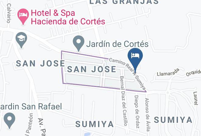 Jiutepec - Finca El Amate Maps