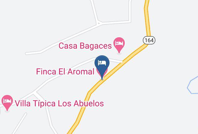 Bagaces - Finca El Aromal Maps
