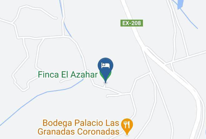 Caceres - Finca El Azahar Maps