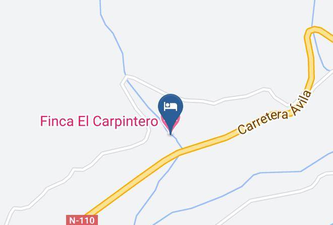Caceres - Finca El Carpintero Maps