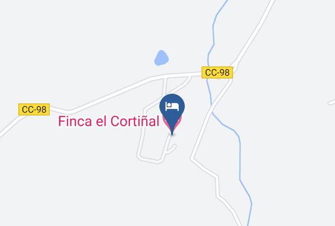 Finca El Cortinal Map