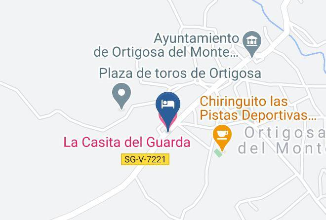 Segovia - La Casita Del Guarda Maps