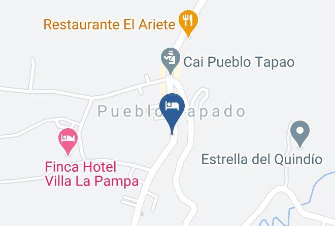 Finca El Descanso Montenegro Quindio Map