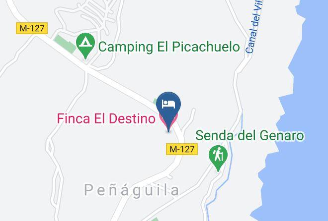 Madrid - Finca El Destino Maps