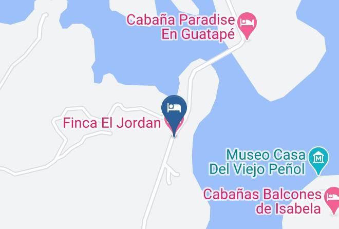 Penol - Finca El Jordan Maps