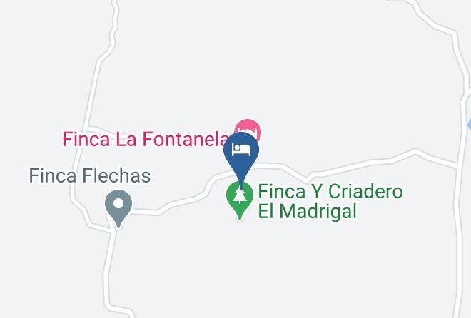 Finca El Madrigal Map