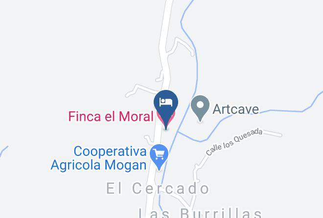 Finca El Moral Map