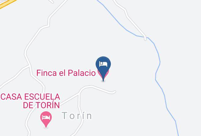 Finca El Palacio Map