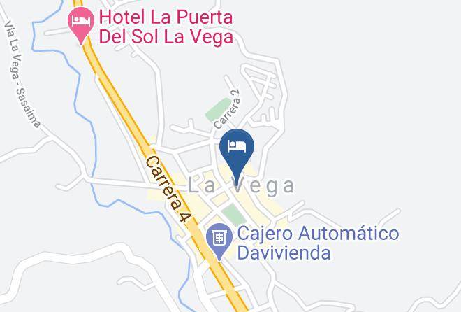 La Vega - Finca El Remanso Maps