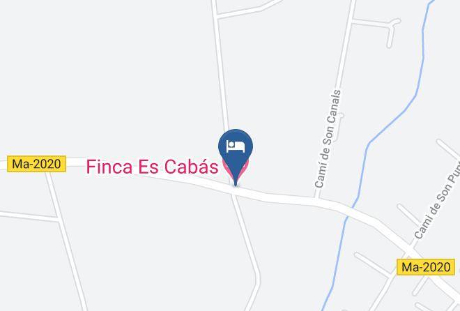 Baleares - Finca Es Cabas Maps