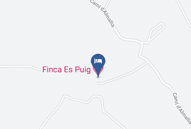 Baleares - Finca Es Puig Maps