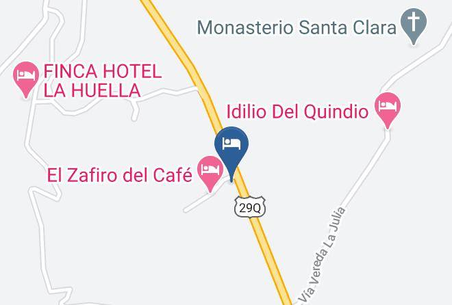Montenegro - Finca Hotel Antigua Maps