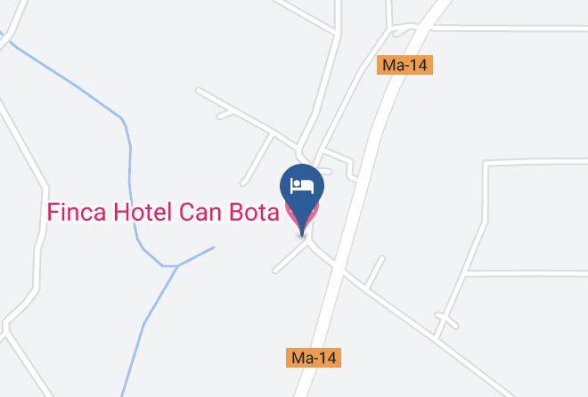 Baleares - Finca Hotel Can Bota Maps