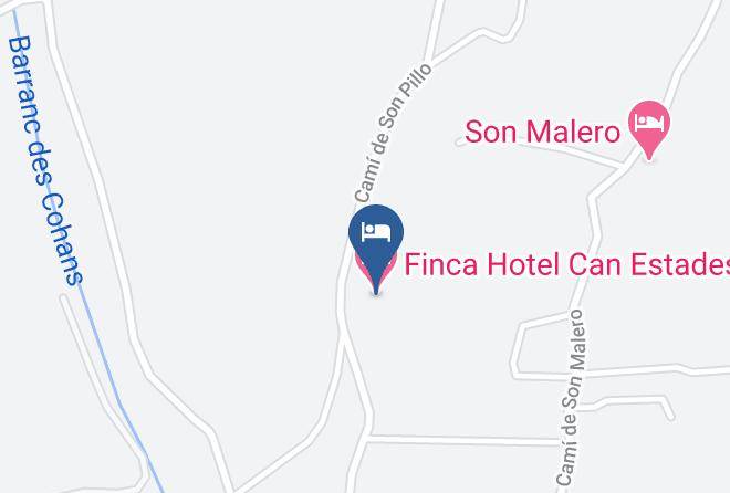 Baleares - Finca Hotel Can Estades Maps