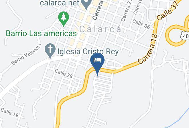 Finca Hotel Duendes Magicos Map