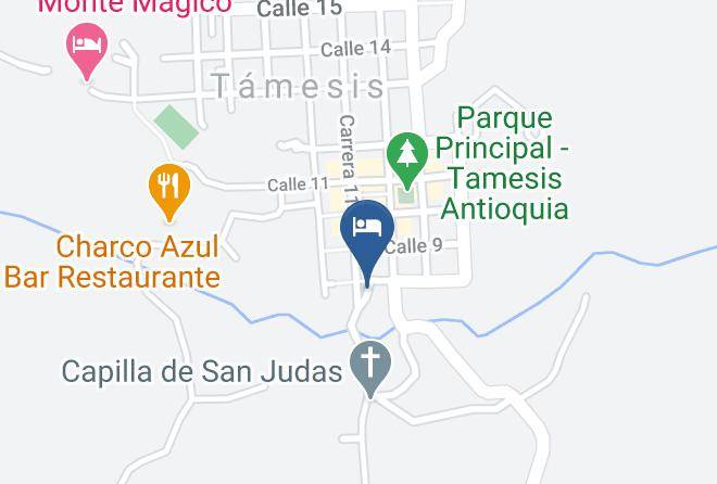 Finca Hotel El Contento Map