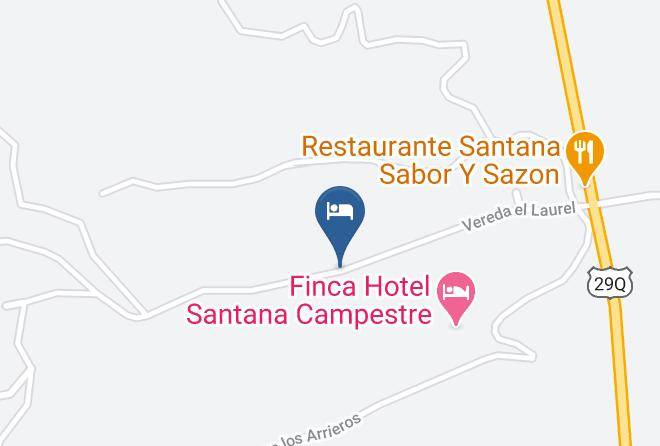 Quimbaya - Finca Hotel El Jardin Del Quindio Maps